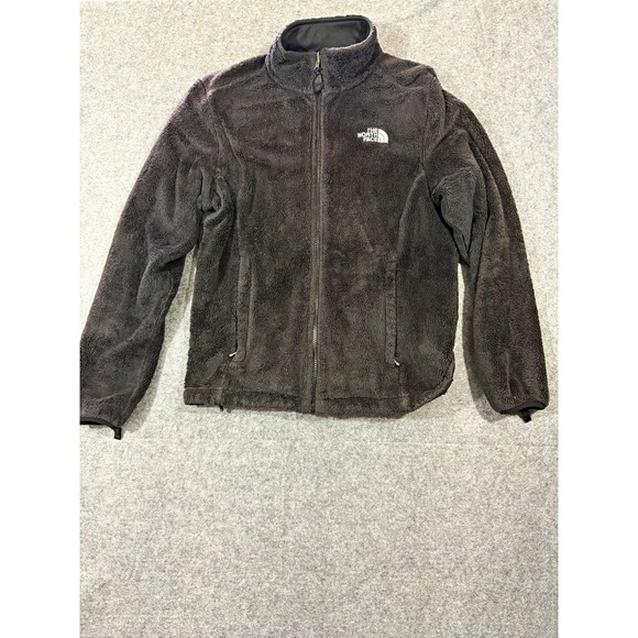 The North Face Sweaters - The North Face Osito Full Zip Fleece Jacket Charcoal Gray Grey Women's M